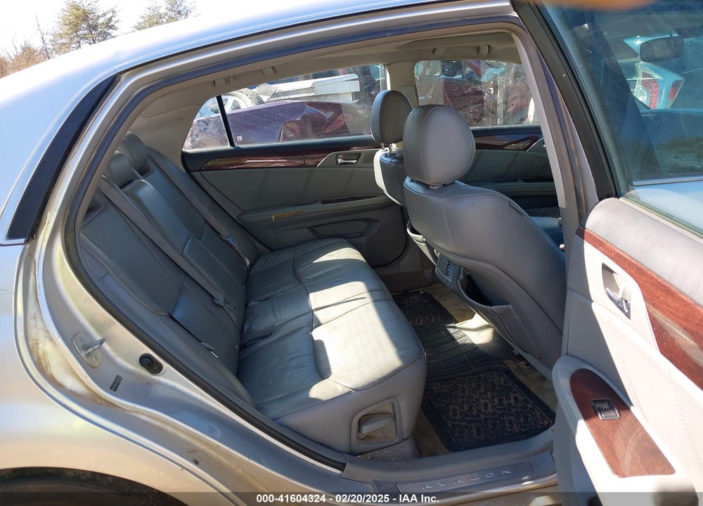 2008 TOYOTA AVALON VIN: 4T1BK36B98U257252