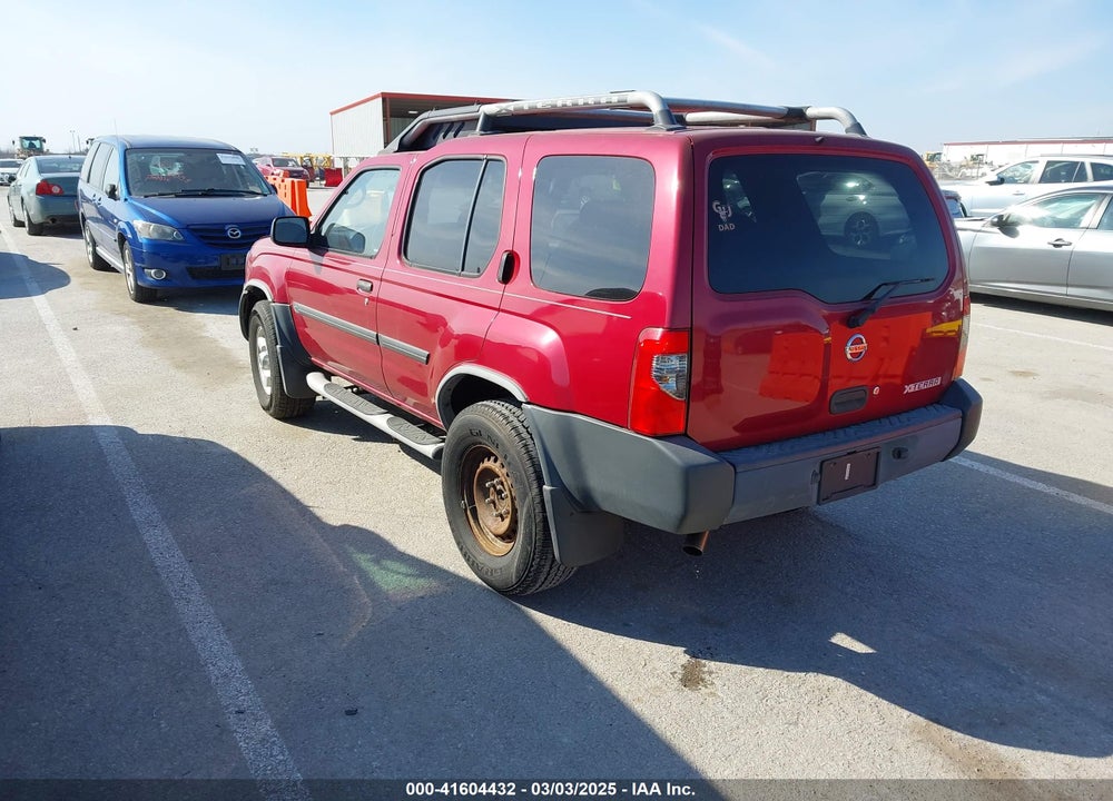 2003 NISSAN XTERRA VIN: 5N1ED28T73C663536