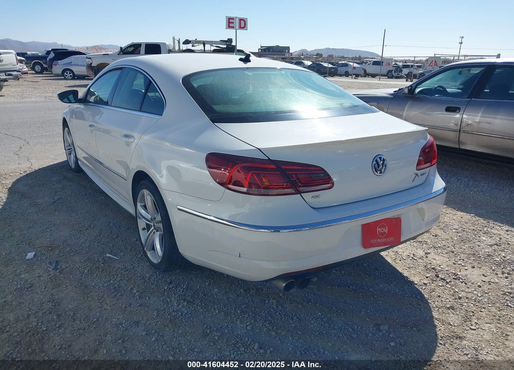 2014 VOLKSWAGEN CC VIN: WVWBP7ANXEE516545