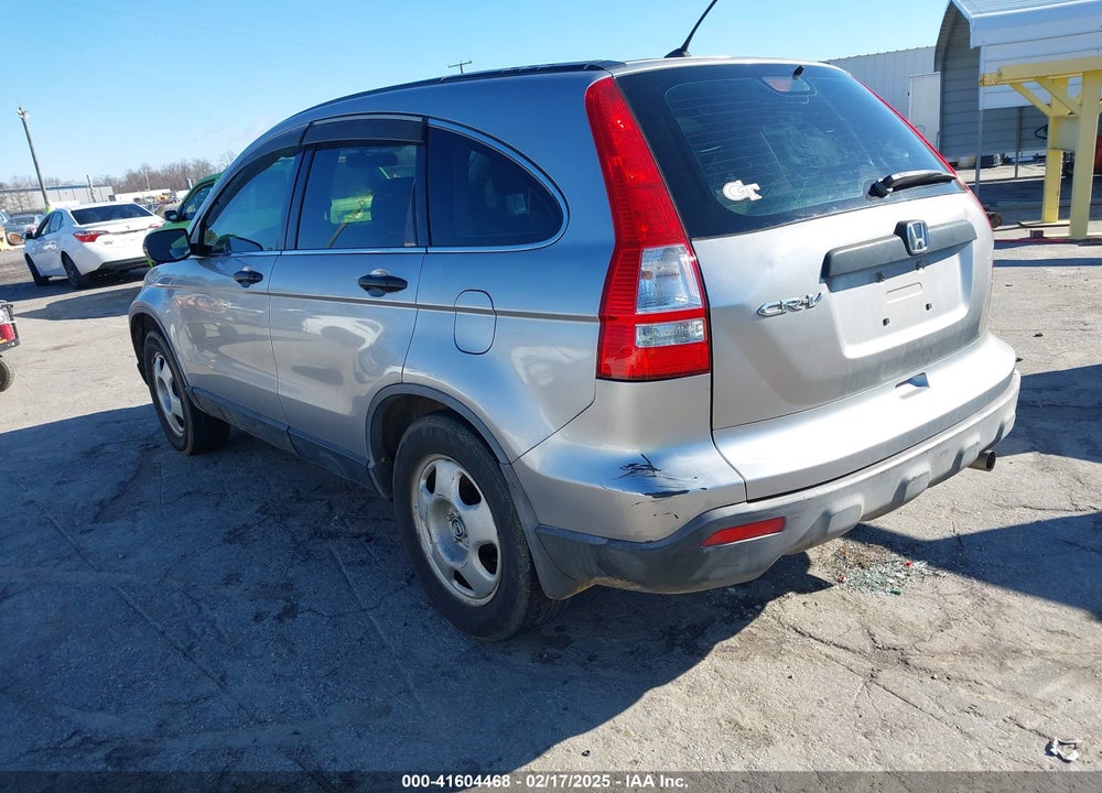 2007 HONDA CR-V LX VIN: JHLRE38337C027780