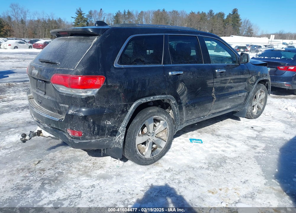 2014 CHERO JEEP GRAND KEE LIMITED VIN: 1C4RJFBG4EC416124