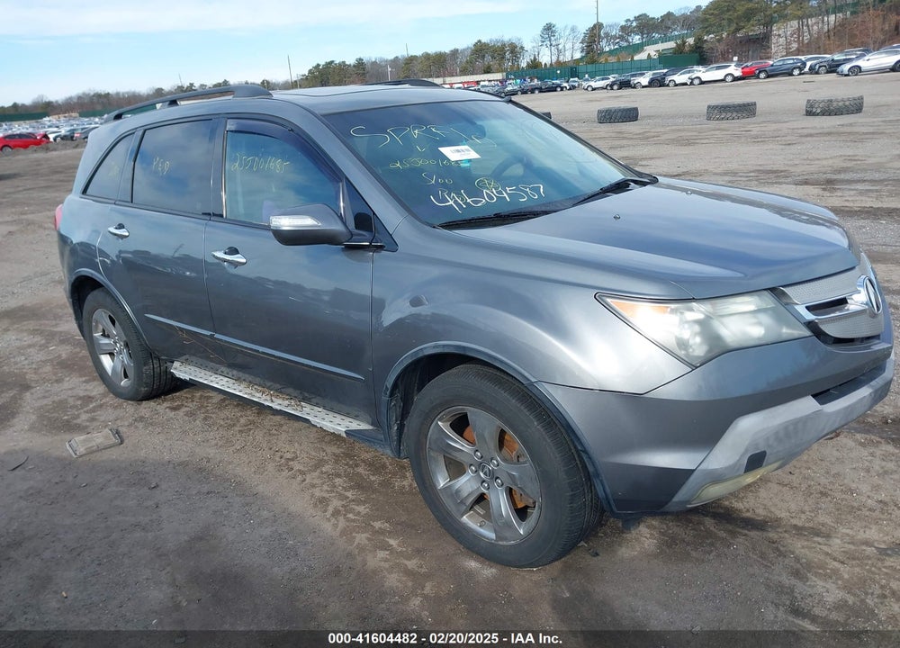 2009 ACURA MDX SPORT PACKAGE VIN: 2HNYD28739H503108