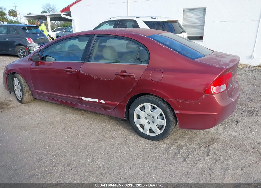 2007 HONDA CIVIC LX VIN: 1HGFA16517L068673
