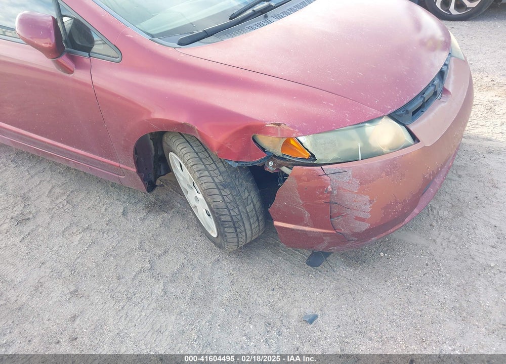 2007 HONDA CIVIC LX VIN: 1HGFA16517L068673