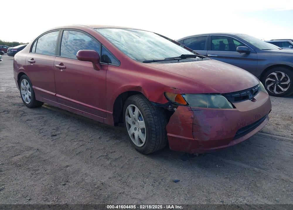 2007 HONDA CIVIC LX VIN: 1HGFA16517L068673