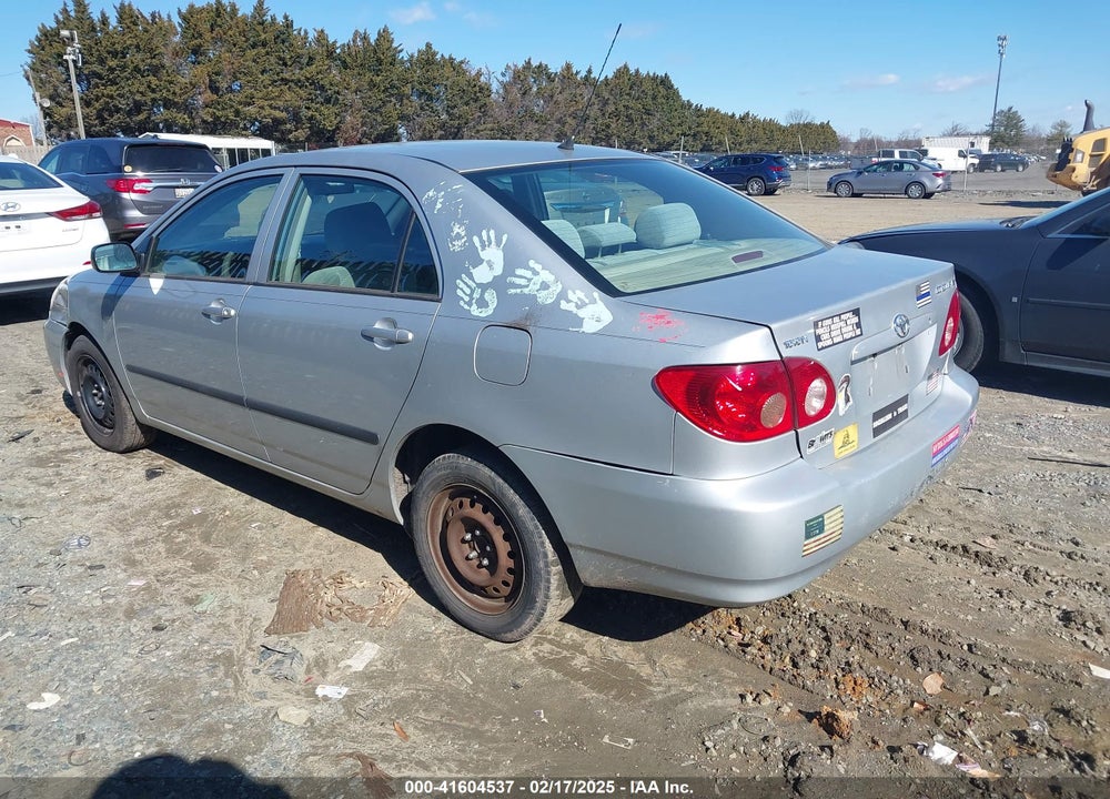 2007 TOYOTA COROLLA CE VIN: 2T1BR32E17C726751