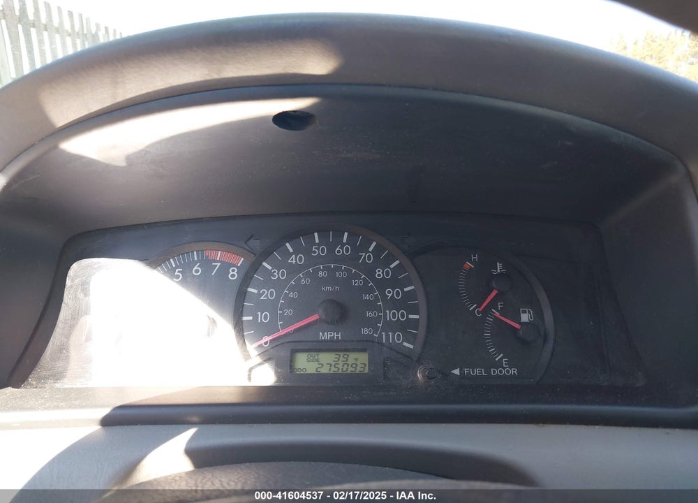 2007 TOYOTA COROLLA CE VIN: 2T1BR32E17C726751