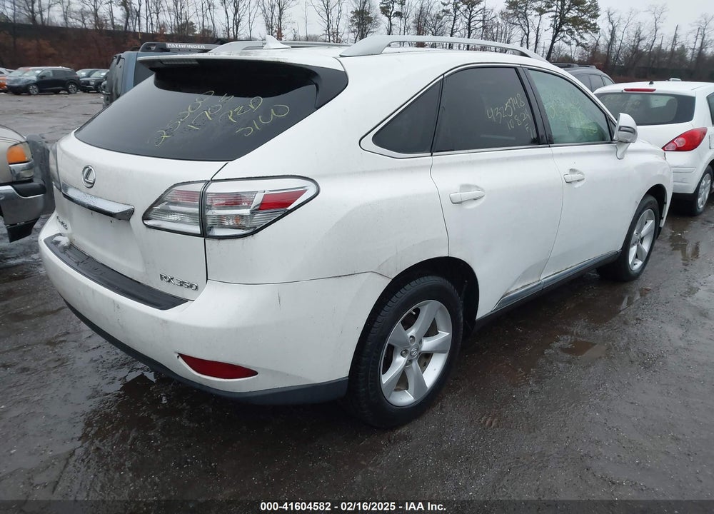 2010 LEXUS RX 350 VIN: 2T2BK1BAXAC071188
