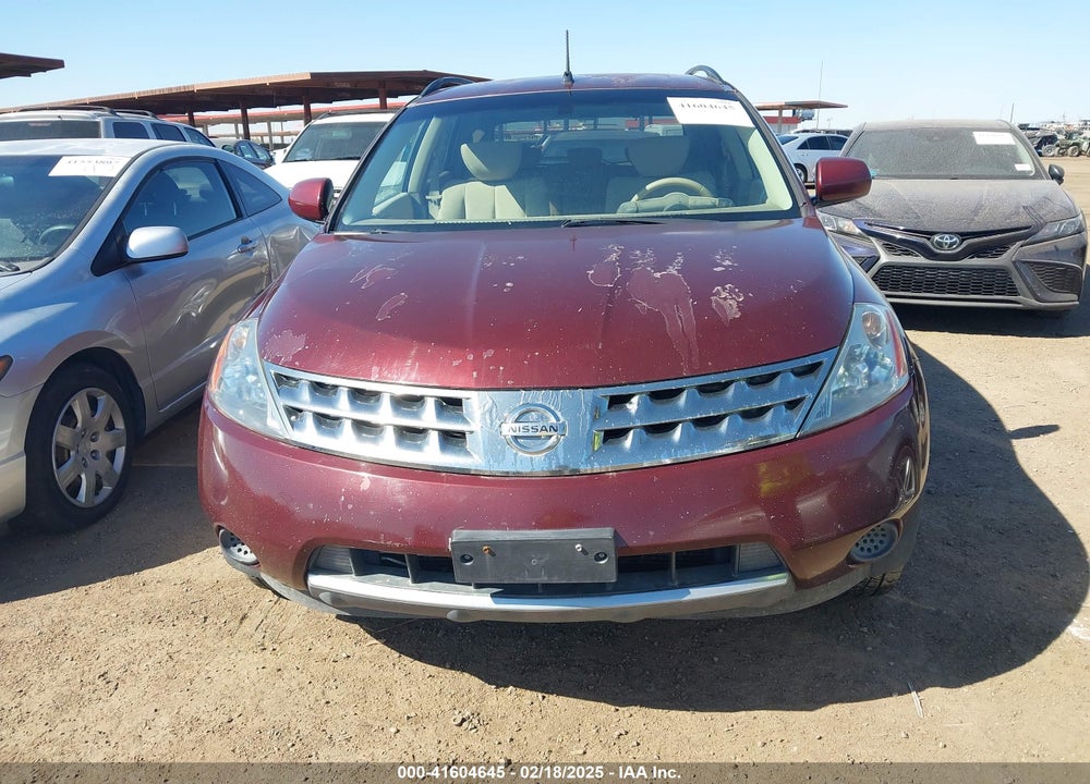 2007 NISSAN MURANO SL/SE/S VIN: JN8AZ08W37W626009