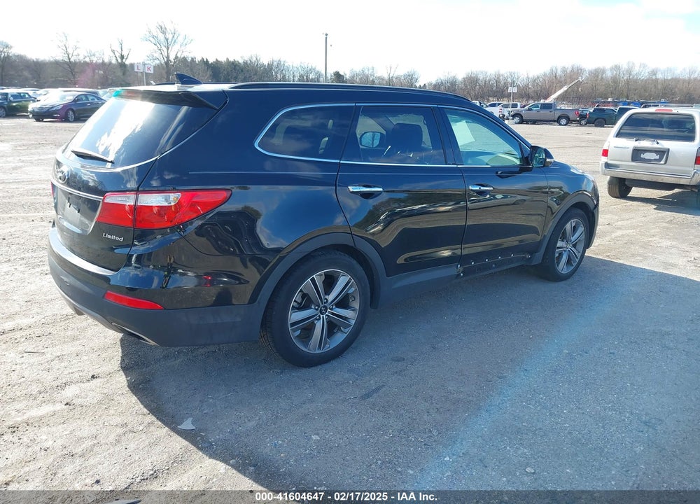 2013 HYUNDAI SANTA FE LIMITED VIN: KM8SR4HF5DU004604
