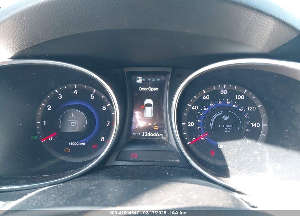 2013 HYUNDAI SANTA FE LIMITED VIN: KM8SR4HF5DU004604