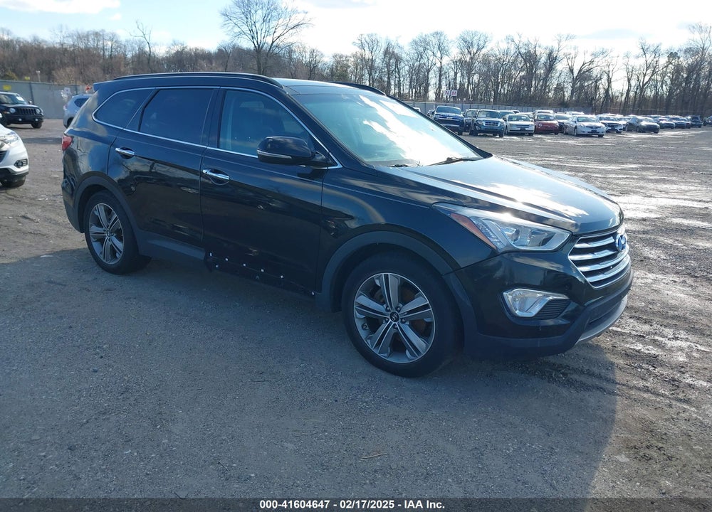2013 HYUNDAI SANTA FE LIMITED VIN: KM8SR4HF5DU004604