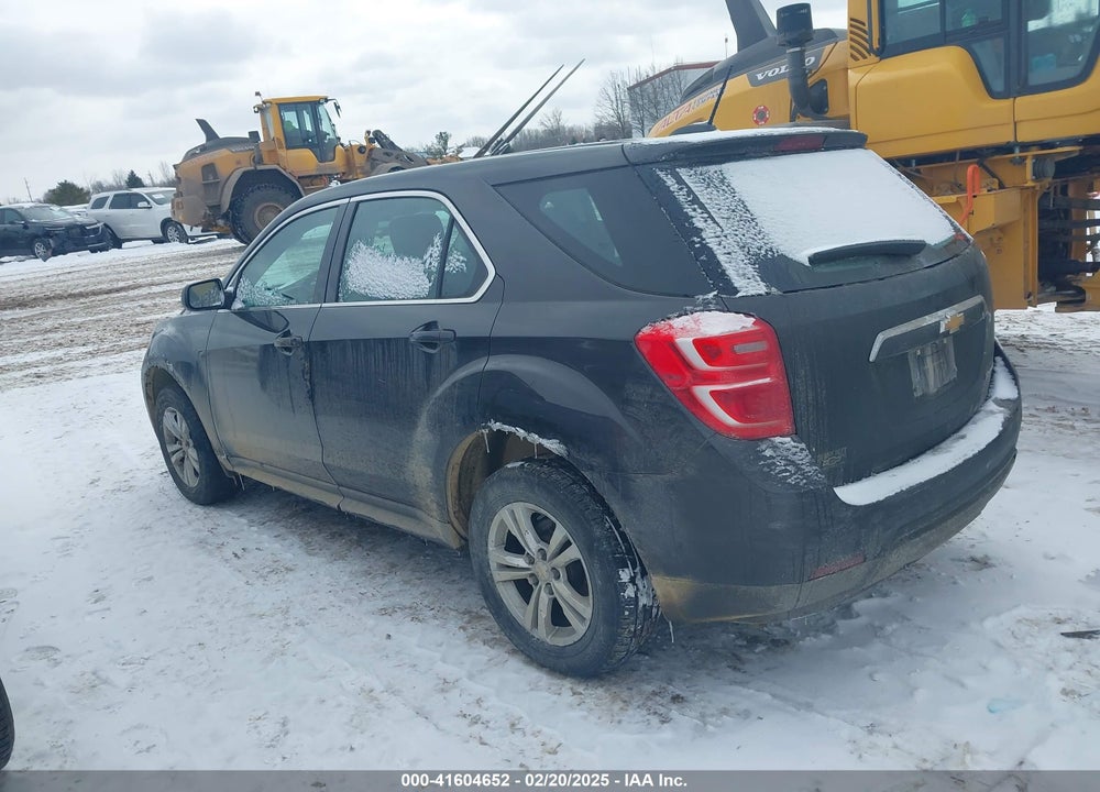 2016 CHEVROLET EQUINOX LS VIN: 1GNALBEK7GZ105472