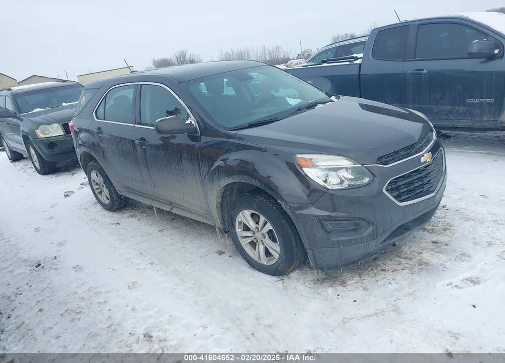 2016 CHEVROLET EQUINOX LS VIN: 1GNALBEK7GZ105472