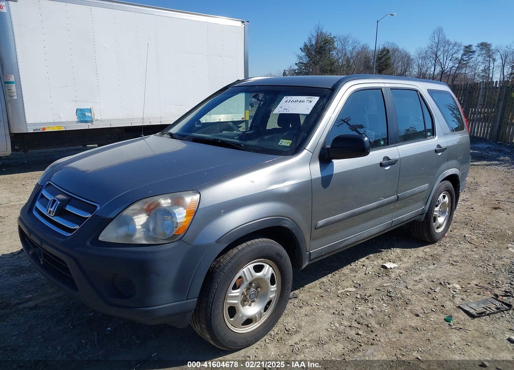 2006 HONDA CR-V LX VIN: SHSRD68566U403613