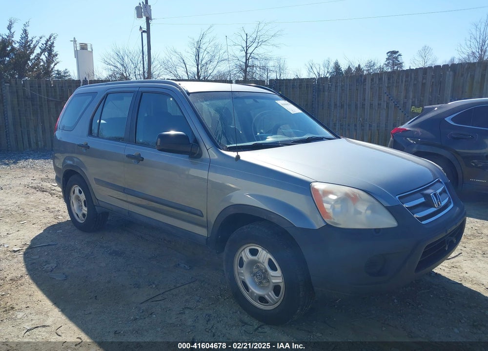 2006 HONDA CR-V LX VIN: SHSRD68566U403613