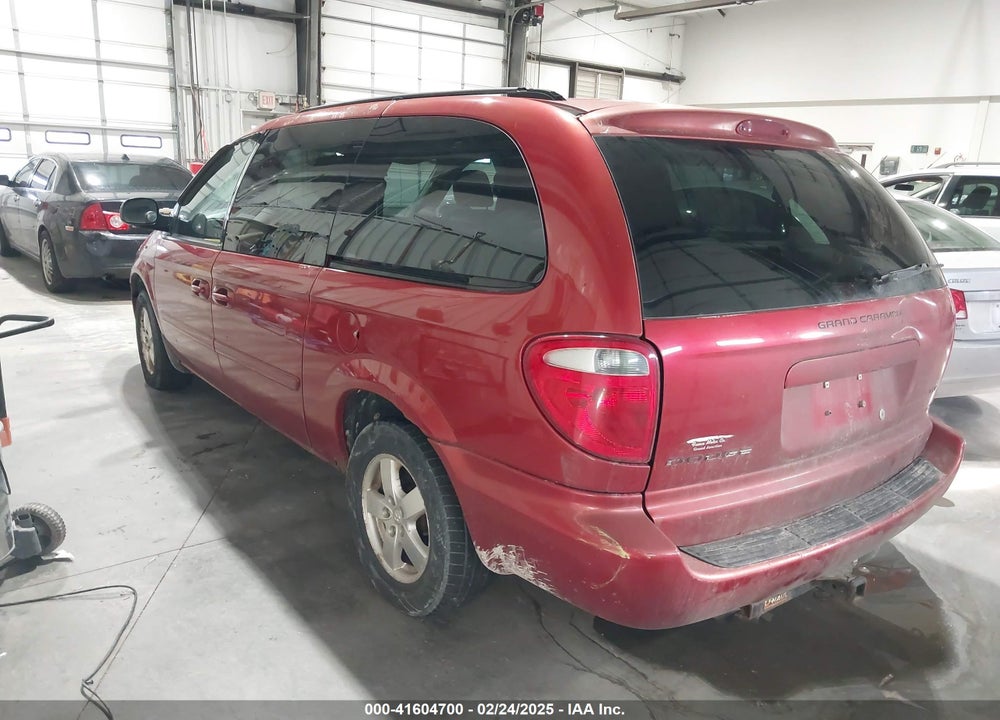 2006 DODGE GRAND CARAVAN SXT VIN: 2D4GP44L06R782436