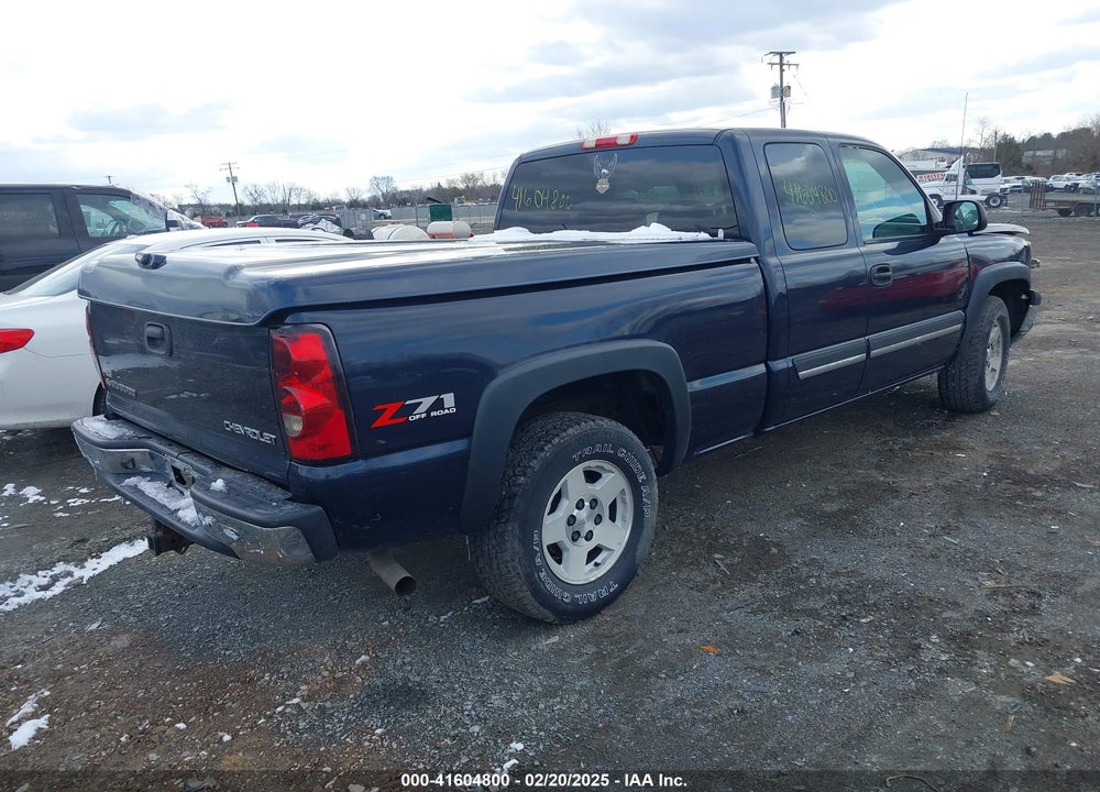 2005 CHEVROLET SILVERADO 1500 Z71 VIN: 1GCEK19Z55Z214380