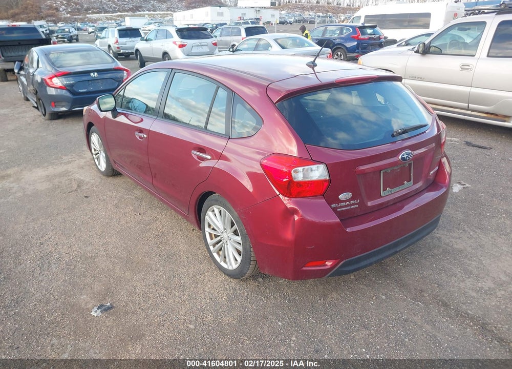 2013 SUBARU IMPREZA 2.0I LIMITED VIN: JF1GPAH60D2826176