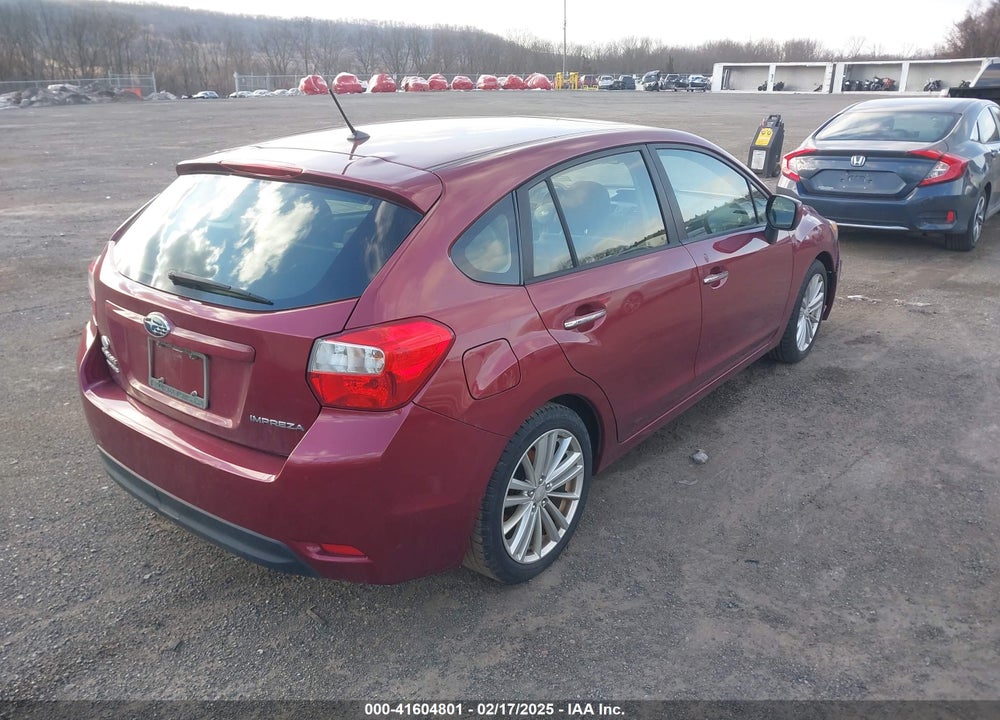 2013 SUBARU IMPREZA 2.0I LIMITED VIN: JF1GPAH60D2826176