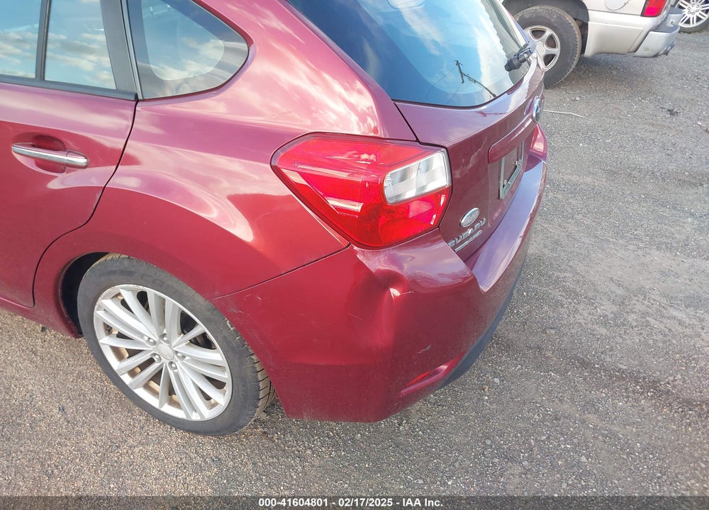 2013 SUBARU IMPREZA 2.0I LIMITED VIN: JF1GPAH60D2826176
