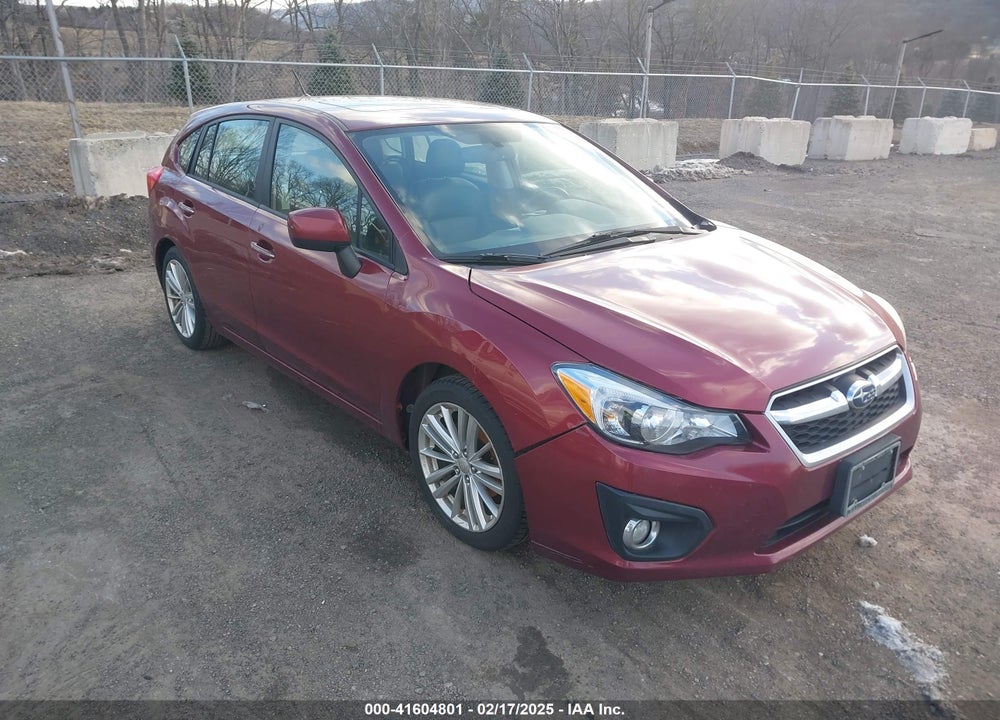 2013 SUBARU IMPREZA 2.0I LIMITED VIN: JF1GPAH60D2826176