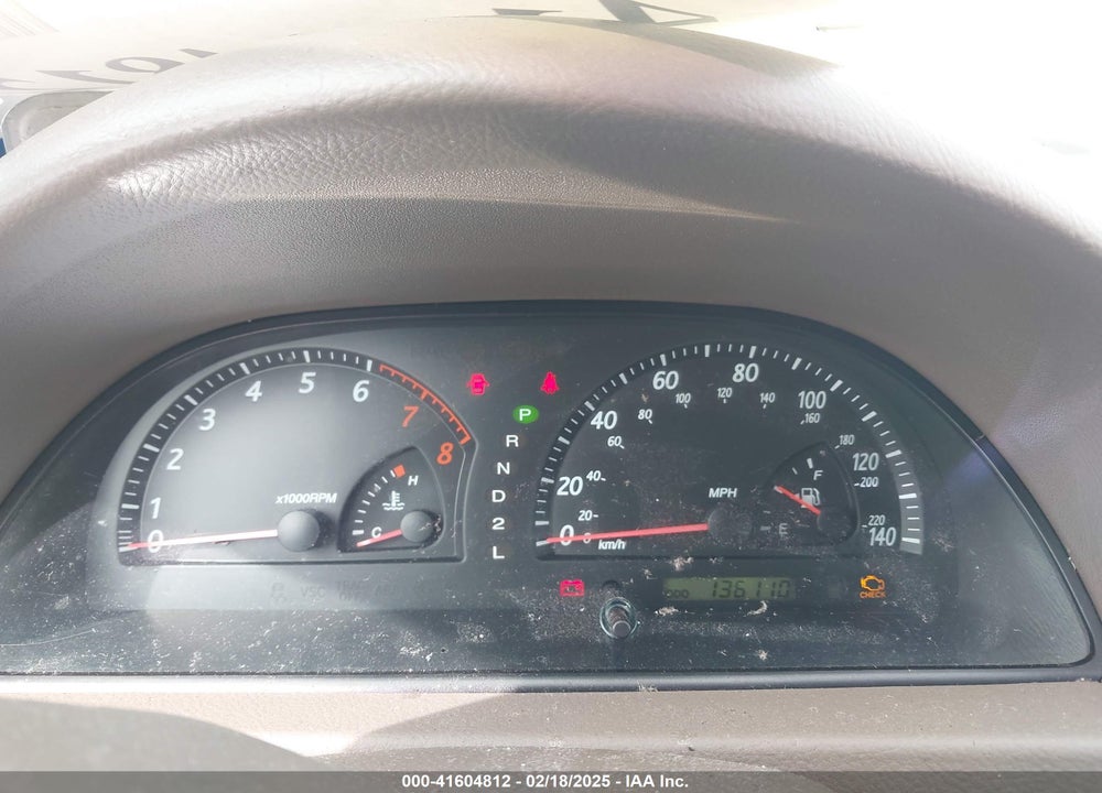 2002 TOYOTA CAMRY XLE V6 VIN: 4T1BF30K72U525994