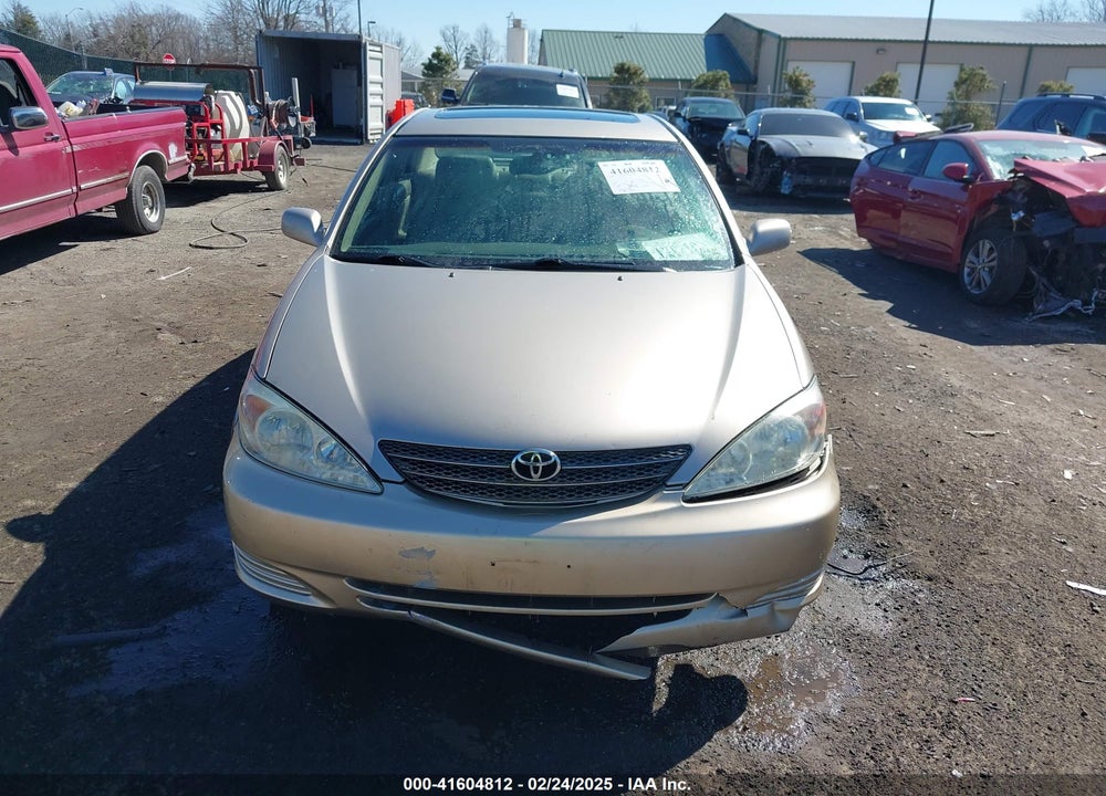 2002 TOYOTA CAMRY XLE V6 VIN: 4T1BF30K72U525994