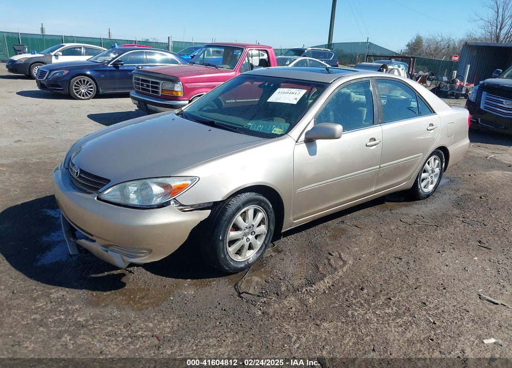 2002 TOYOTA CAMRY XLE V6 VIN: 4T1BF30K72U525994