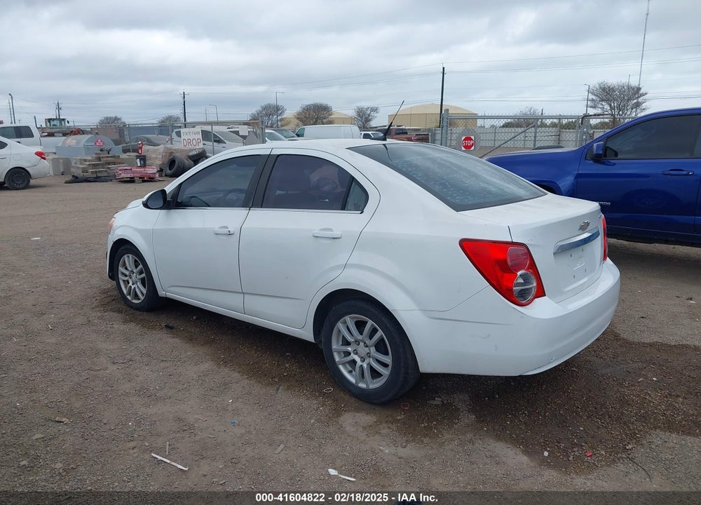2012 CHEVROLET SONIC 2LT VIN: 1G1JC5SH7C4213853