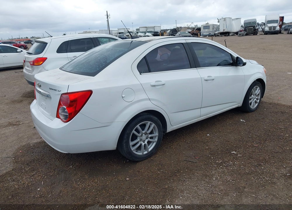 2012 CHEVROLET SONIC 2LT VIN: 1G1JC5SH7C4213853
