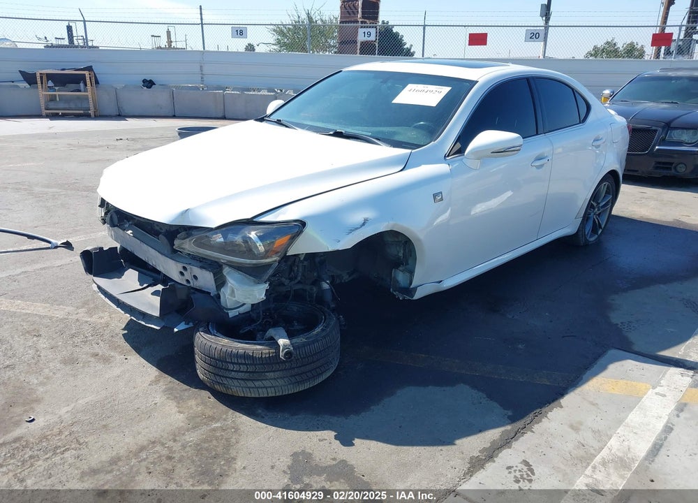 2012 LEXUS IS 250 VIN: JTHBF5C20C2102018