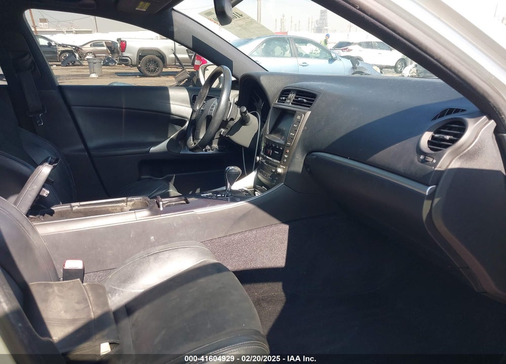 2012 LEXUS IS 250 VIN: JTHBF5C20C2102018