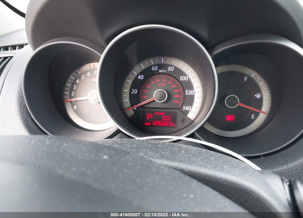 2011 KIA FORTE VIN: KNAFU5A27B5349705