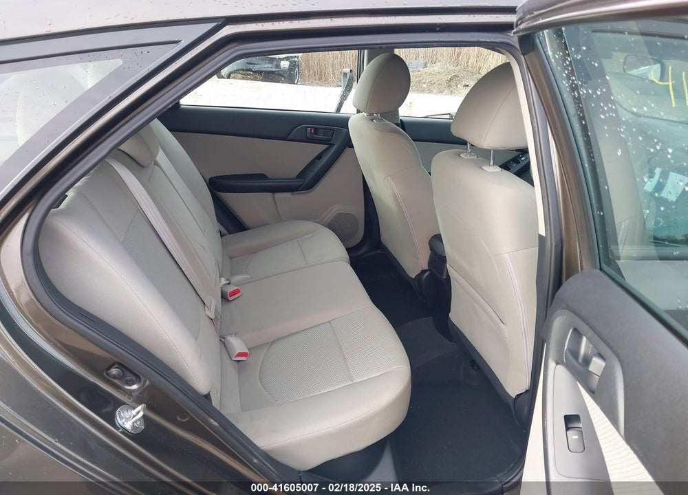2011 KIA FORTE VIN: KNAFU5A27B5349705