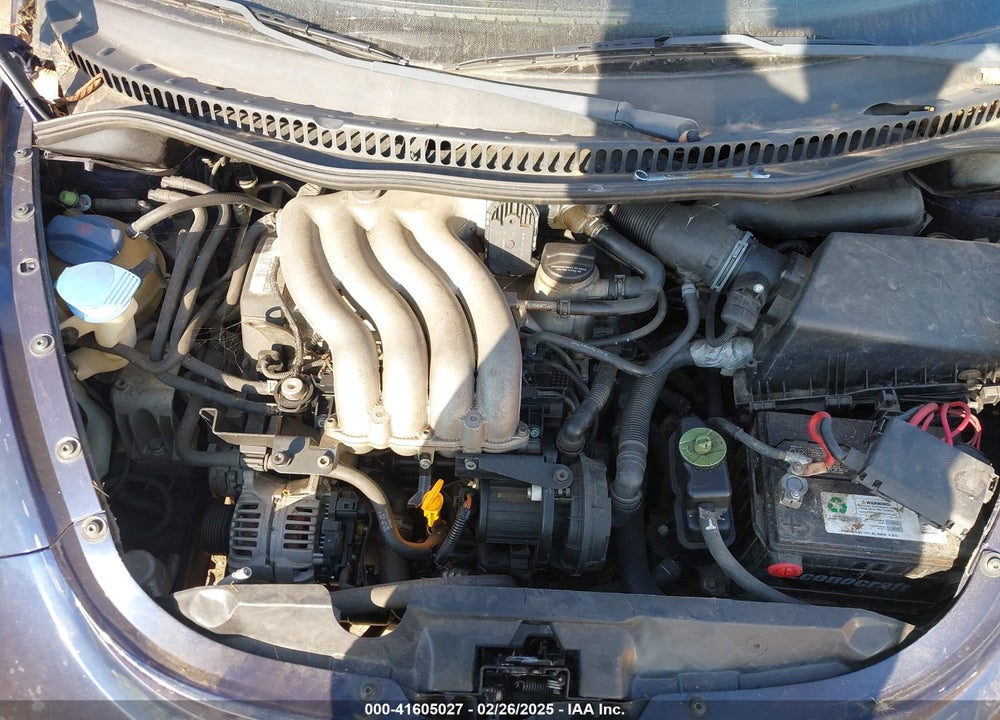 2002 VOLKSWAGEN NEW BEETLE GLS VIN: 3VWCB21CX2M432877