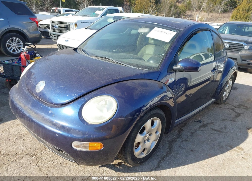 2002 VOLKSWAGEN NEW BEETLE GLS VIN: 3VWCB21CX2M432877