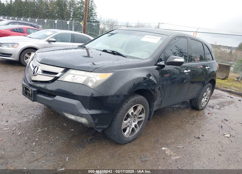 2007 ACURA MDX TECHNOLOGY PACKAGE VIN: 2HNYD28397H511255