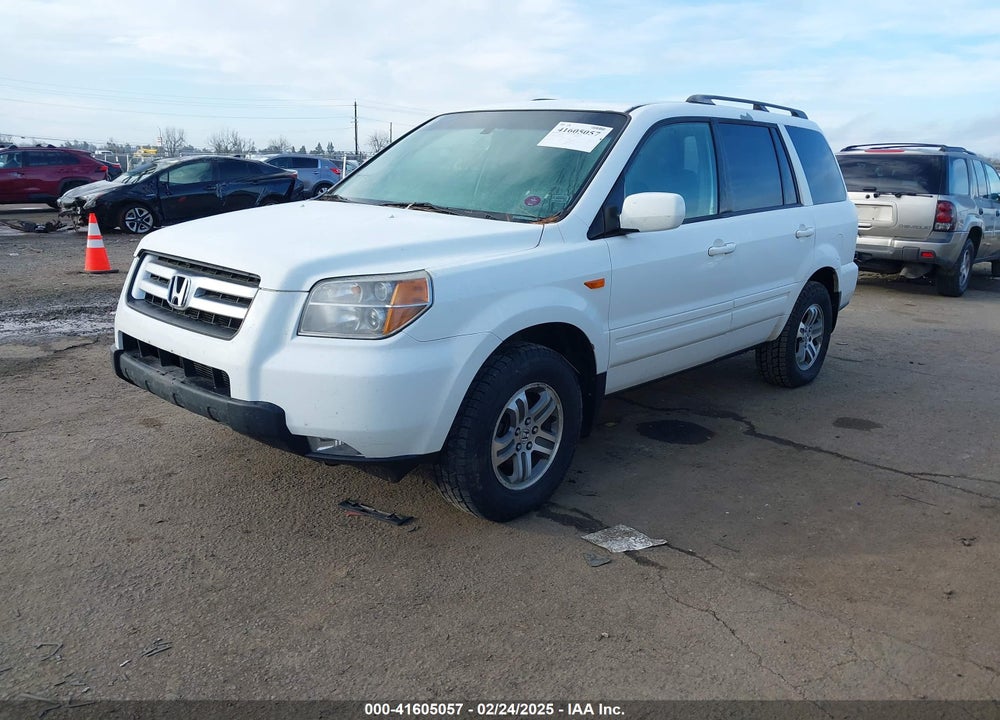 2006 HONDA PILOT EX VIN: 2HKYF18416H528186