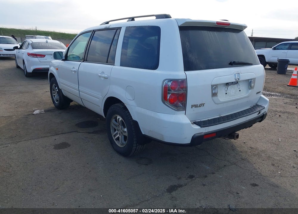 2006 HONDA PILOT EX VIN: 2HKYF18416H528186