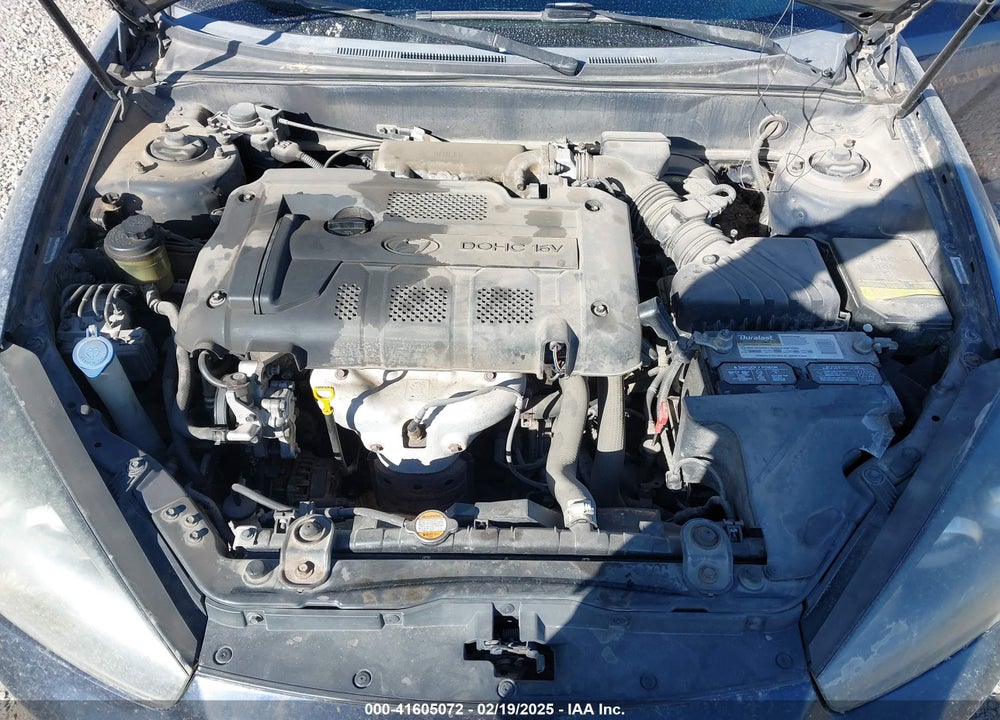 2008 HYUNDAI TIBURON GS VIN: KMHHM66D68U279989