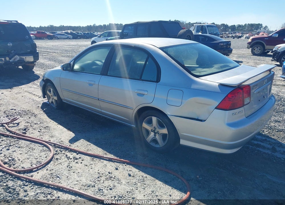 2004 HONDA CIVIC VIN: 2HGES26774H625787