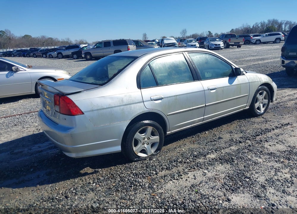 2004 HONDA CIVIC VIN: 2HGES26774H625787
