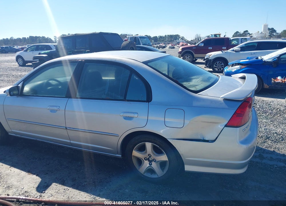 2004 HONDA CIVIC VIN: 2HGES26774H625787