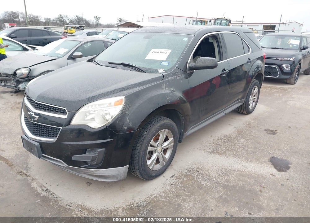 2010 CHEVROLET EQUINOX LS VIN: 2CNALBEW0A6275800