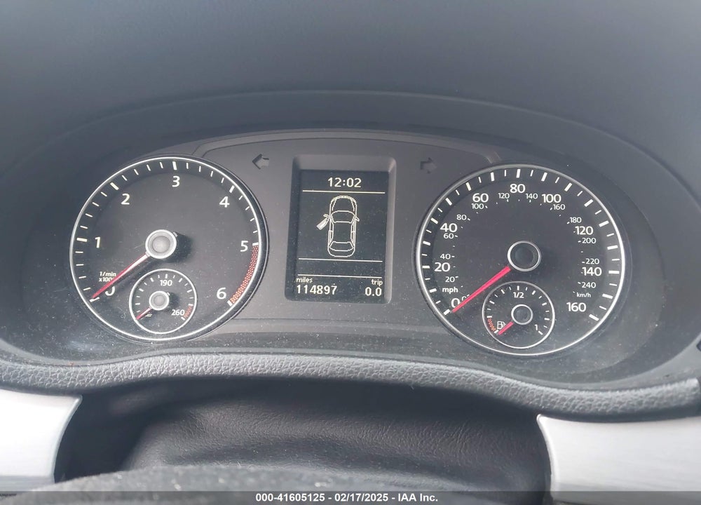 2012 VOLKSWAGEN PASSAT 2.0L TDI SE VIN: 1VWBN7A32CC102556