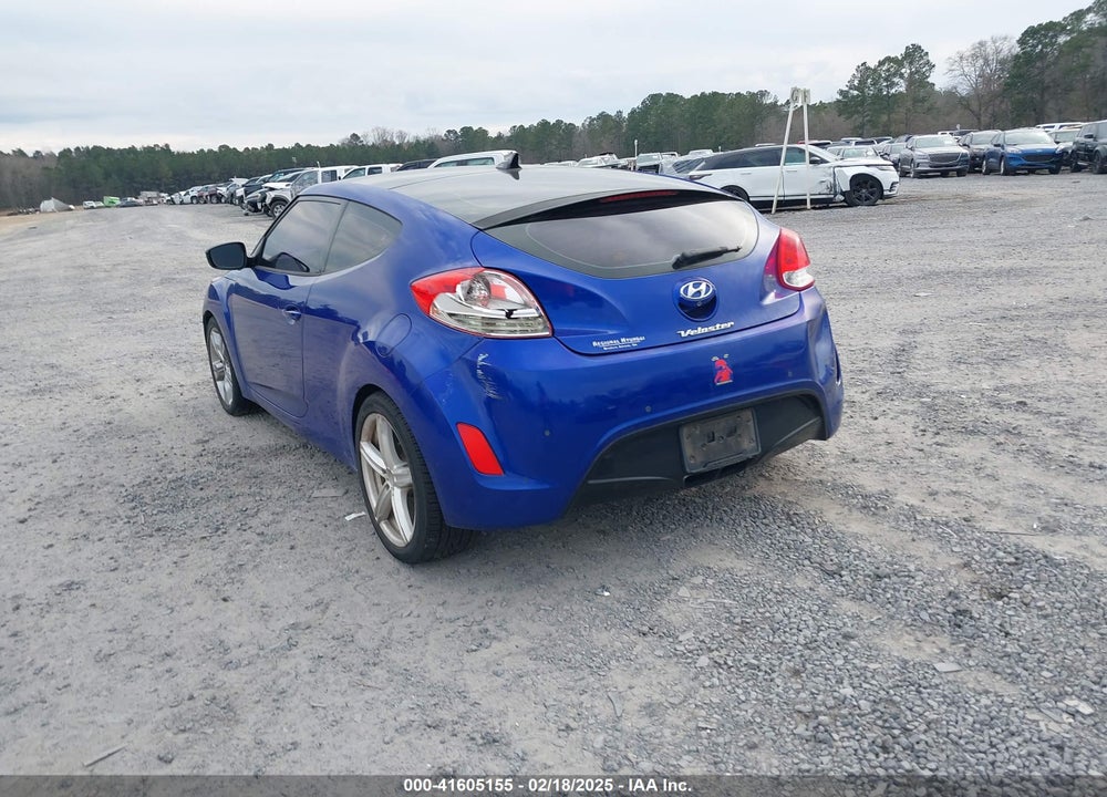 2013 HYUNDAI VELOSTER VIN: KMHTC6ADXDU094407