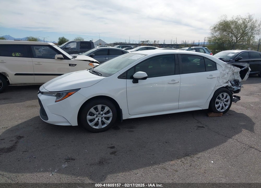 2020 TOYOTA COROLLA LE VIN: JTDEPRAE1LJ049612