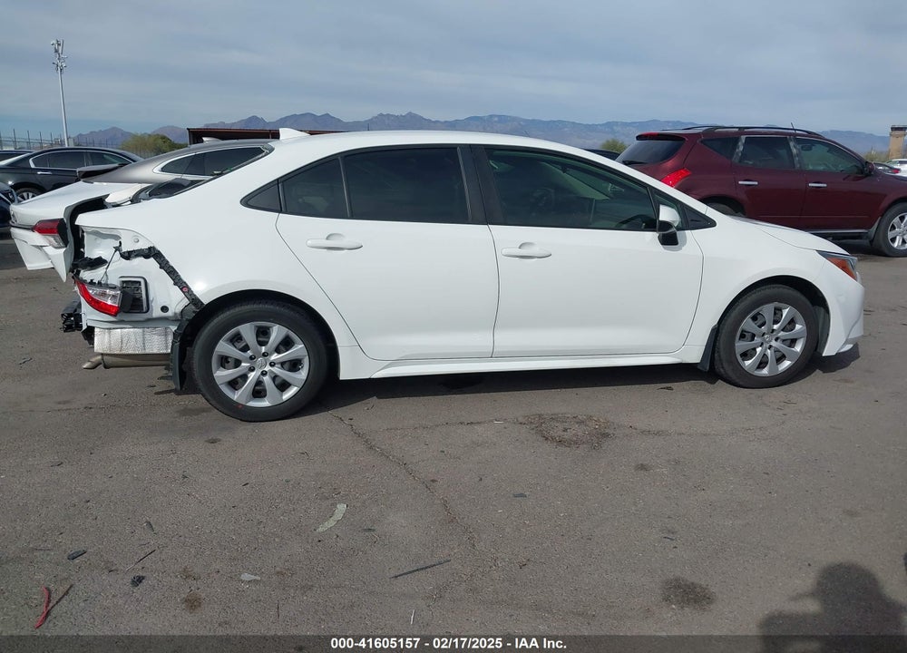 2020 TOYOTA COROLLA LE VIN: JTDEPRAE1LJ049612