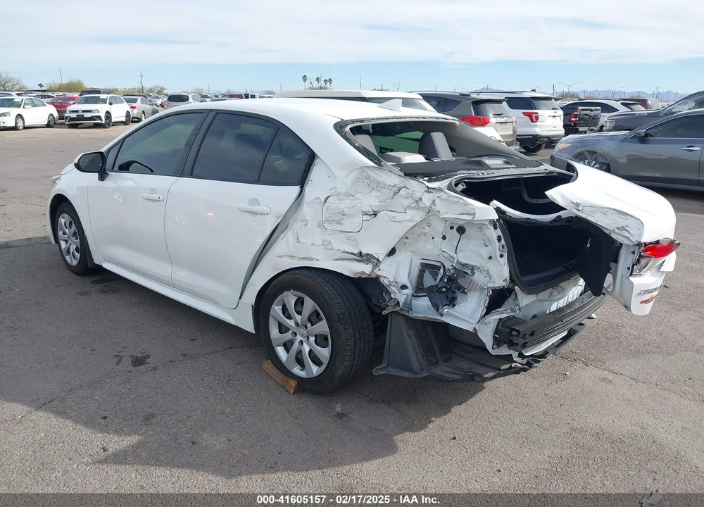 2020 TOYOTA COROLLA LE VIN: JTDEPRAE1LJ049612